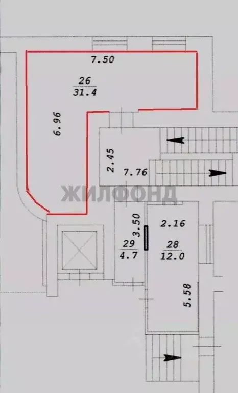 Офис в Новосибирская область, Новосибирск Серебренниковская ул., 14 ... - Фото 2