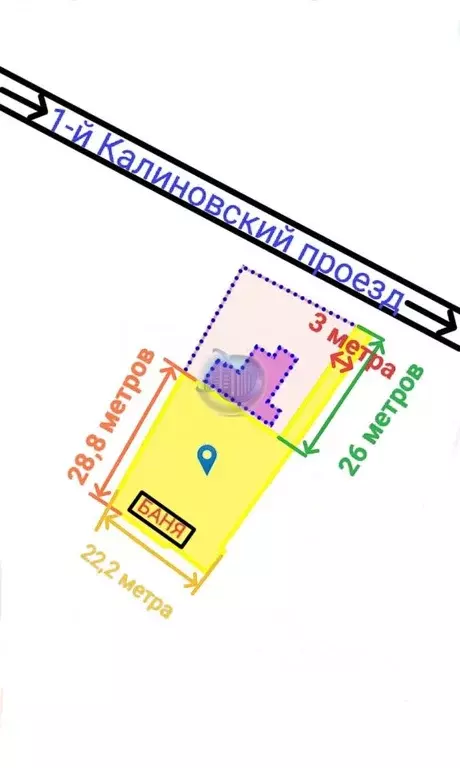 Участок в Московская область, Видное проезд 1-й Калиновский, 11/1 ... - Фото 2