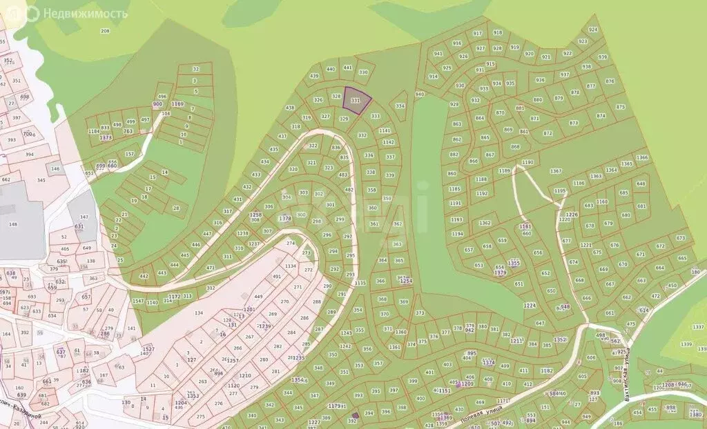 Участок в село Кызыл-Озек, улица Дорожников (14 м) - Фото 0