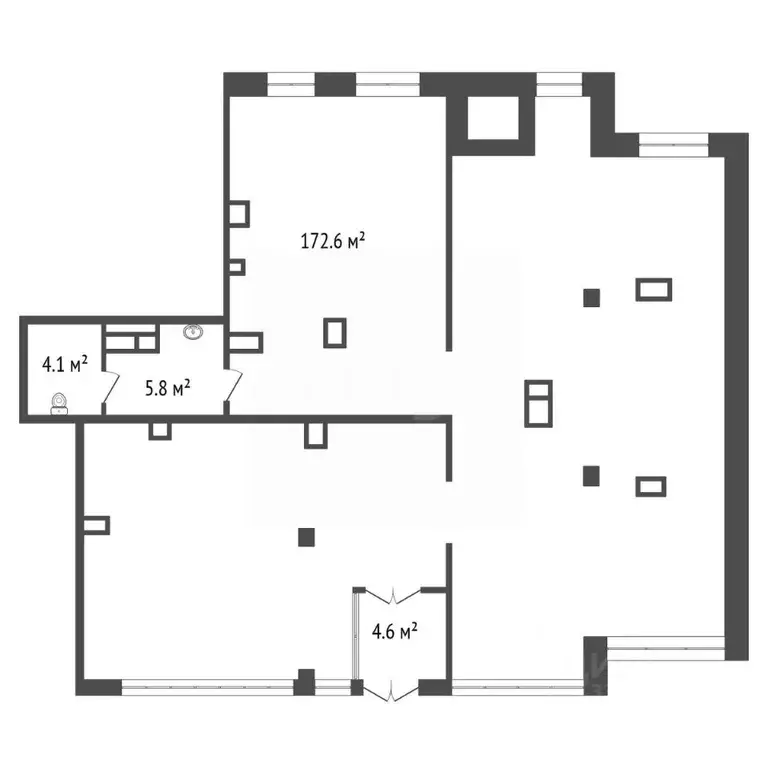 Помещение свободного назначения в Красноярский край, Красноярск ... - Фото 2