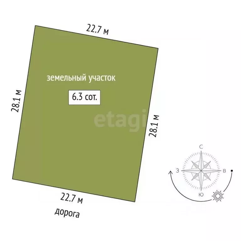 Участок в Тюменская область, Тюмень Лето-Парк кп, 480 (6.35 сот.) - Фото 2