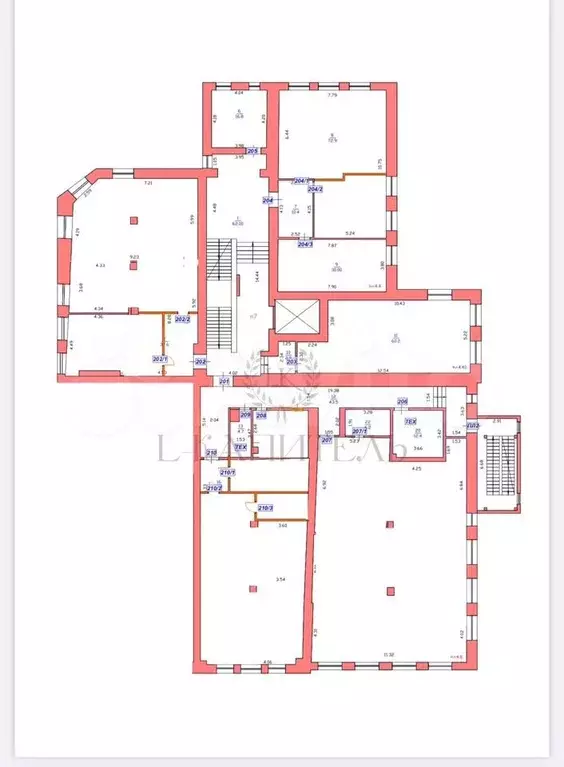 Офис,1800 м2 - Фото 0