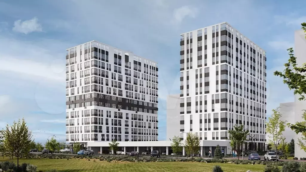 2-к. квартира, 55,5 м, 8/12 эт. - Фото 0