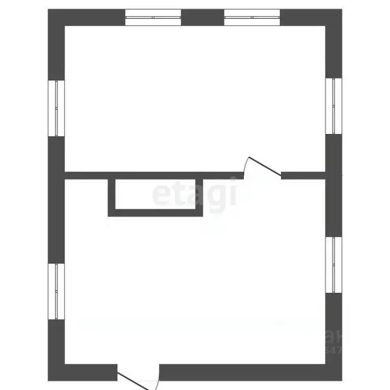 Дом в Кемеровская область, Юрга 2-я Подгорная ул., 3 (26 м) - Фото 1