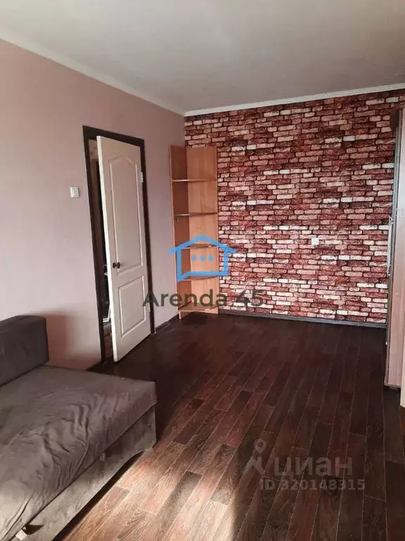 1-к кв. Курганская область, Курган Заозерный жилрайон, 2-й мкр, 1 ... - Фото 1