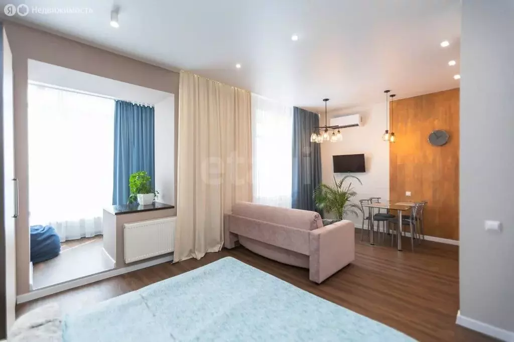 Квартира-студия: Барнаул, улица Димитрова, 130 (37 м) - Фото 1