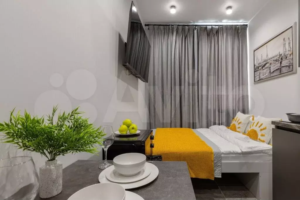 Апартаменты-студия, 10 м, 1/6 эт. - Фото 1