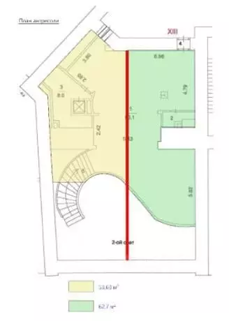 Помещение свободного назначения в Москва пер. Столешников, 13/15 (214 ... - Фото 2