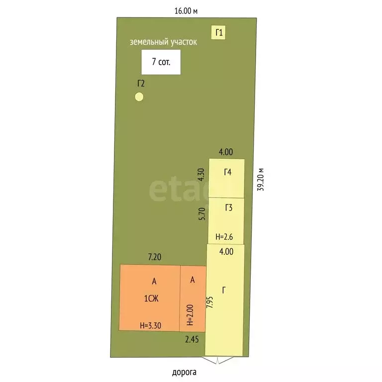 Дом в Прохладный, Садовая улица (58.8 м) - Фото 1