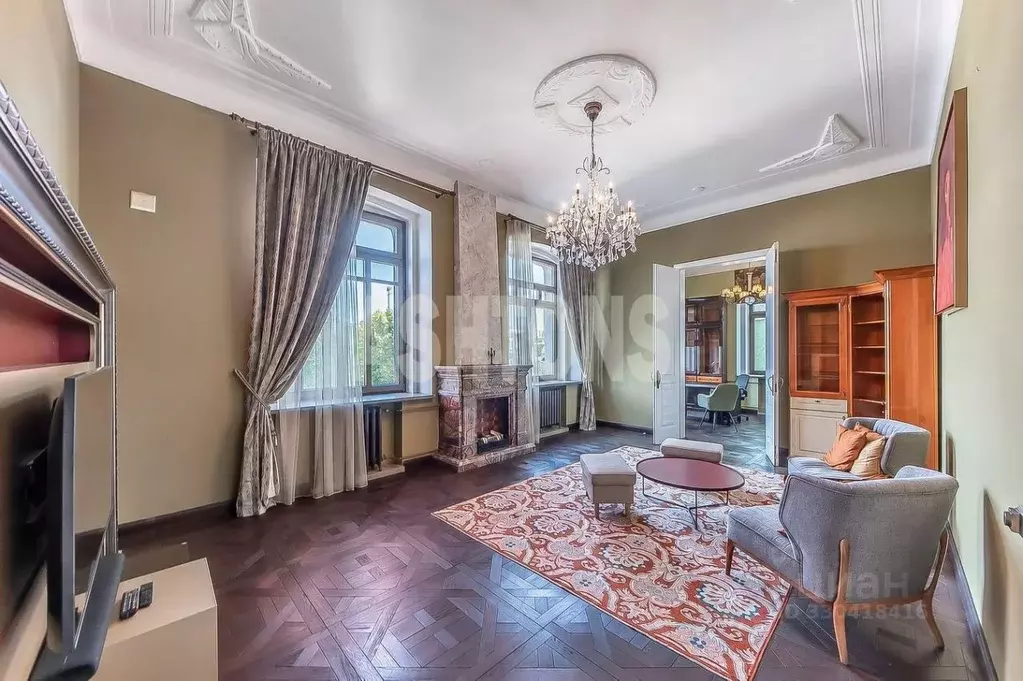 5-к кв. Москва Чистопрудный бул., 14С3 (178.0 м) - Фото 2