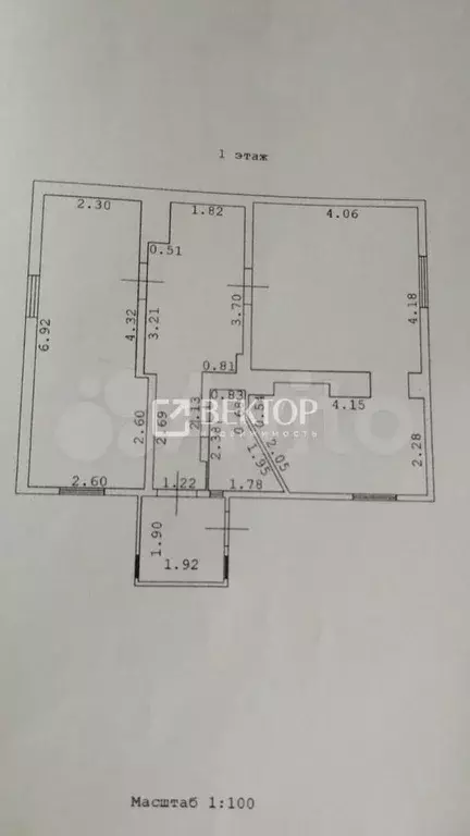 Дом 67 м на участке 6 сот. - Фото 1