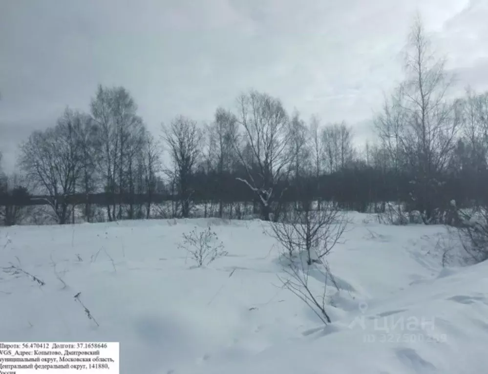 Участок в Московская область, Дмитровский муниципальный округ, д. ... - Фото 0