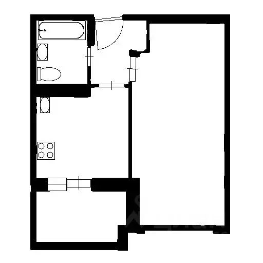 1-к кв. Санкт-Петербург Московский просп., 183-185 (43.8 м) - Фото 1