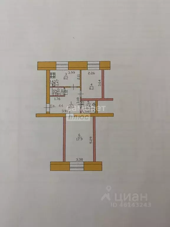 2-к кв. Марий Эл, Йошкар-Ола Советская ул., 20Б (48.3 м) - Фото 2