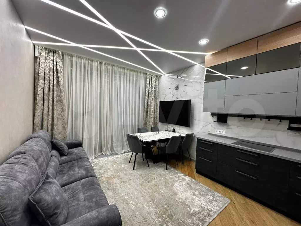 1-к. квартира, 52,5 м, 2/15 эт. - Фото 0