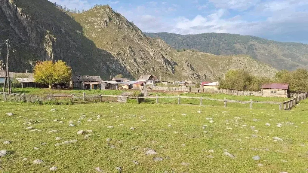 Участок в Алтай, Усть-Коксинский район, с. Тюнгур Набережная ул., 9 ... - Фото 1