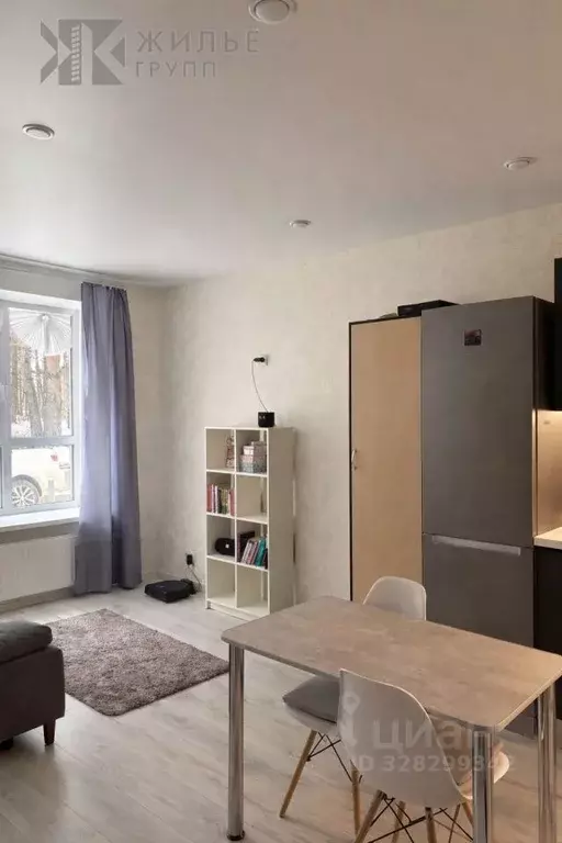 1-к кв. Татарстан, Казань ул. Азата Аббасова, 23А (33.7 м) - Фото 1