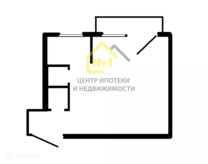 Продаётся 1-к квартира, 29 м - Фото 1