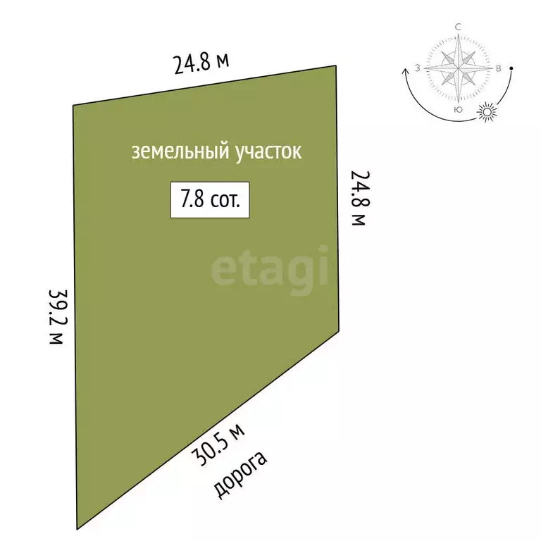 Участок в Кокшайское сельское поселение, территория ТСЖ Сосновый Бор ... - Фото 1