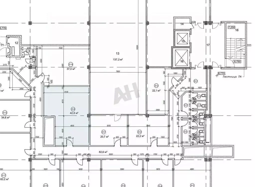 Офис в Москва Научный проезд, 19 (43 м) - Фото 2