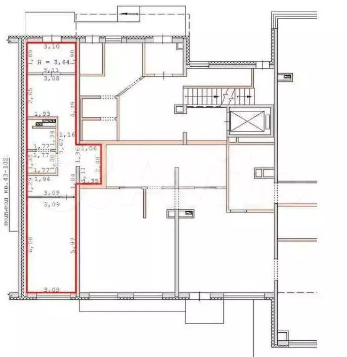 Продам помещение свободного назначения, 49.5 м - Фото 0