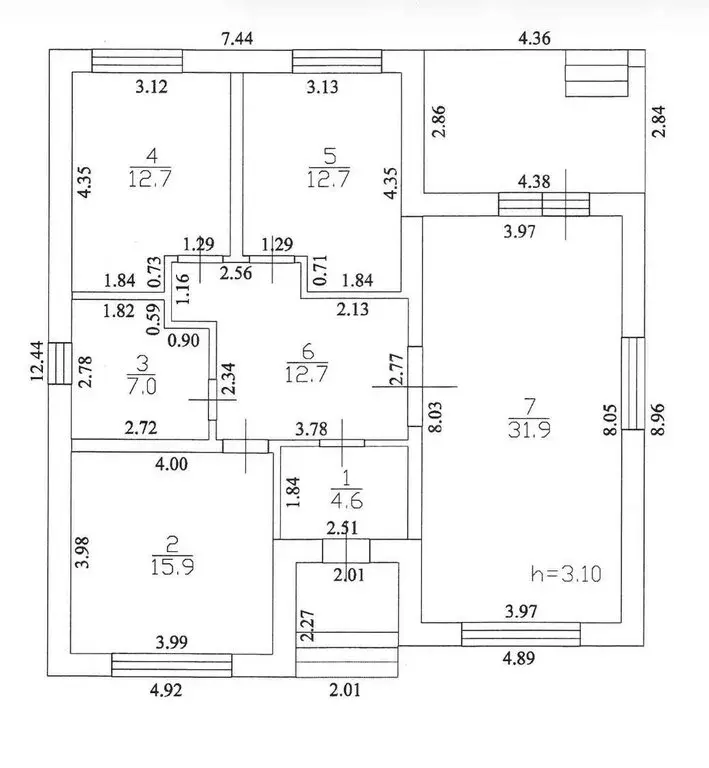 Дом в Новая Усмань, Урожайная улица (143.9 м) - Фото 2