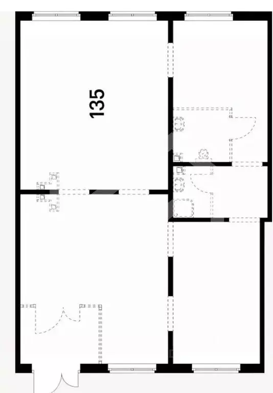 Помещение свободного назначения в Москва ул. Усадебный Парк, 1 (135 м) - Фото 1