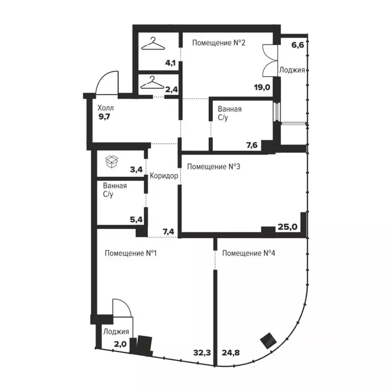 3-к кв. Челябинская область, Челябинск ул. Труда, 157А (141.1 м) - Фото 0