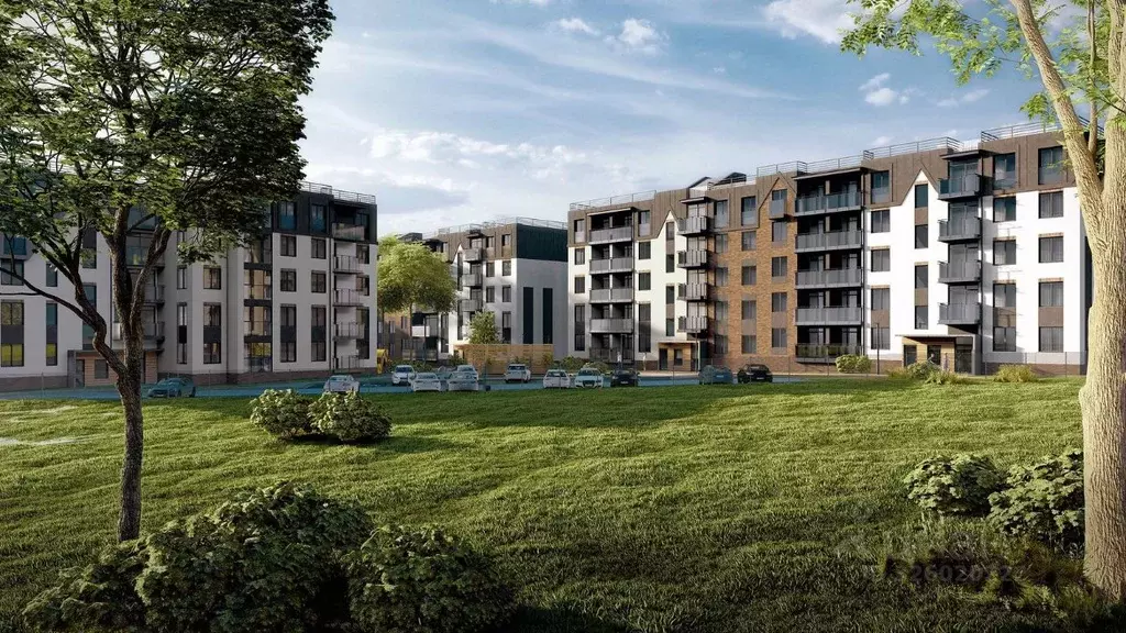 1-к кв. Калининградская область, Пионерский ул. Прибрежная, 21к1 (35.1 ... - Фото 1