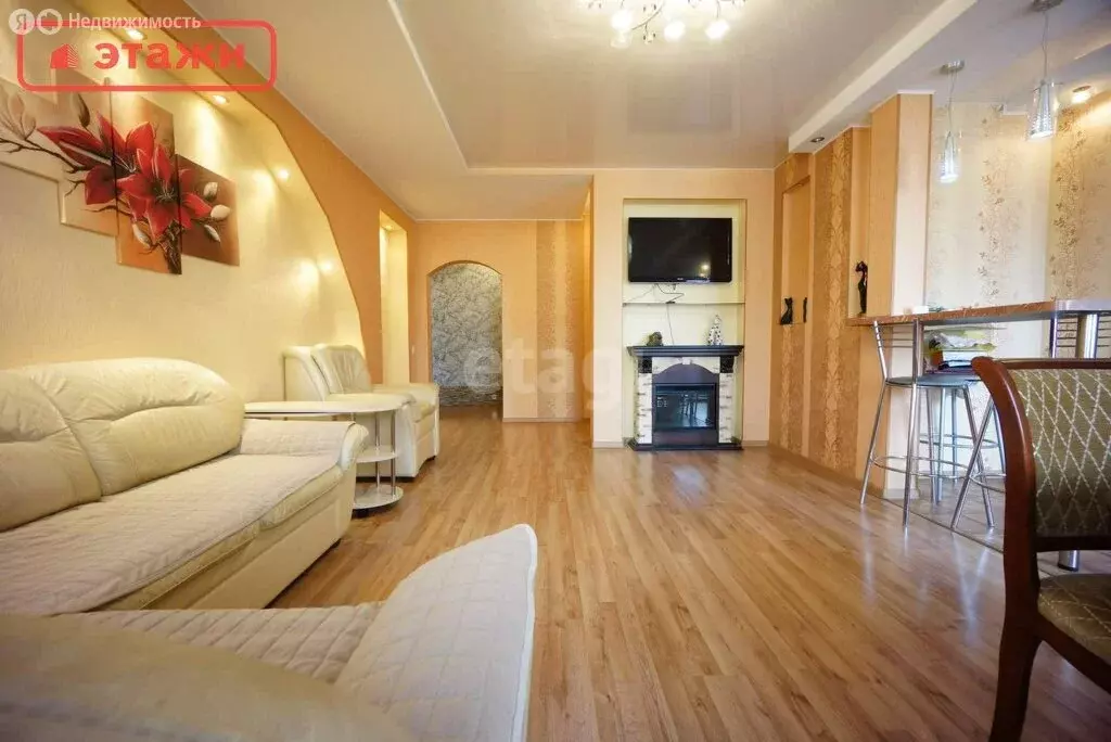 3-комнатная квартира: Петрозаводск, улица Лизы Чайкиной, 14к2 (96.6 м) - Фото 1