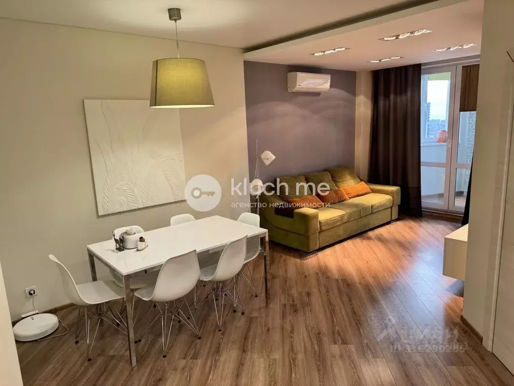 2-к кв. Татарстан, Казань ул. Аделя Кутуя, 110Б (50.9 м) - Фото 1