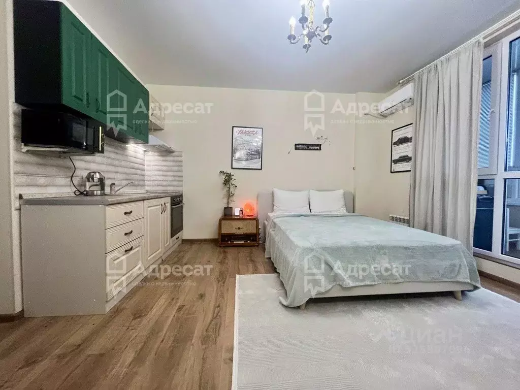 Студия Волгоградская область, Волгоград ул. Тимирязева, 15 (27.5 м) - Фото 0