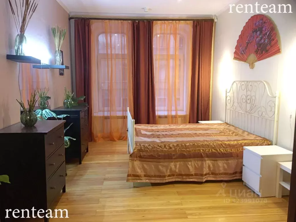 2-к кв. Санкт-Петербург ул. Рылеева, 23 (65.0 м) - Фото 1