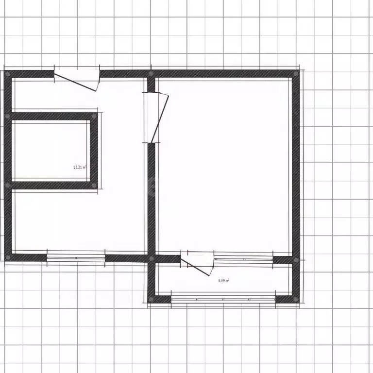 1-к кв. Татарстан, Казань ул. Хайдара Бигичева, 19 (33.5 м) - Фото 2
