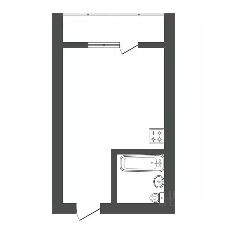 Студия Амурская область, Благовещенск ул. Островского, 110 (25.6 м) - Фото 2