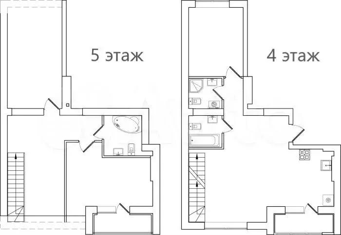 3-к. квартира, 115,1 м, 4/4 эт. - Фото 0