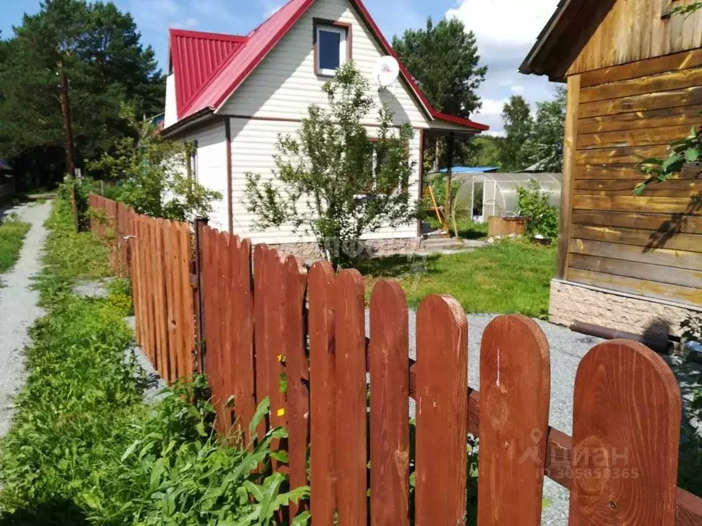 Дом в Новосибирская область, Тогучинский район, Вишня садовое ... - Фото 0