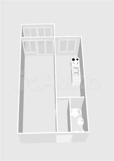 Квартира-студия, 20,2 м, 3/9 эт. - Фото 0