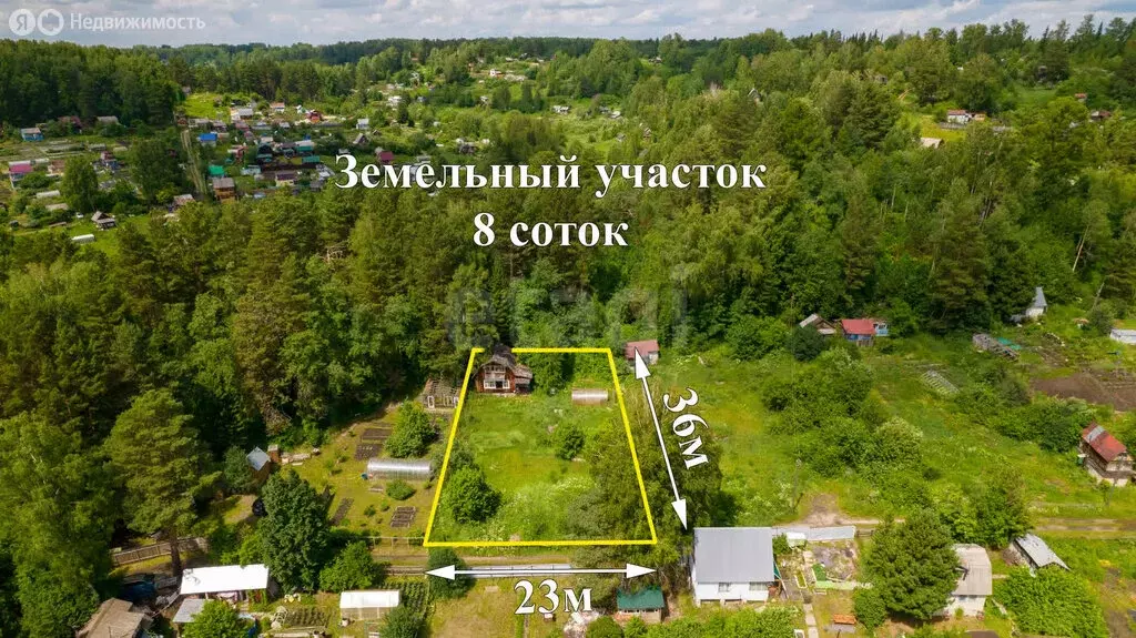 Участок в Колпашевский район, СНТ Елочка (8 м) - Фото 0