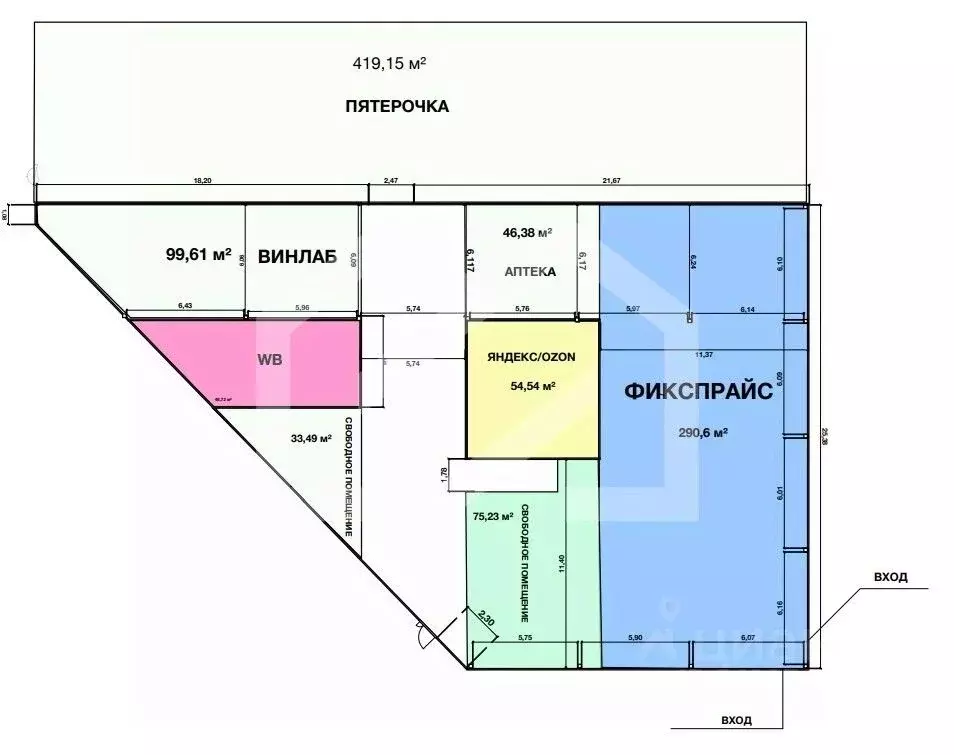 Помещение свободного назначения в Московская область, Люберцы ул. ... - Фото 2