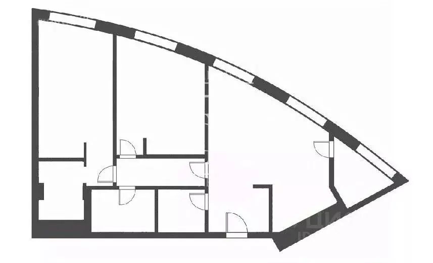 3-к кв. Москва ул. Врубеля, 4к1 (81.2 м) - Фото 1