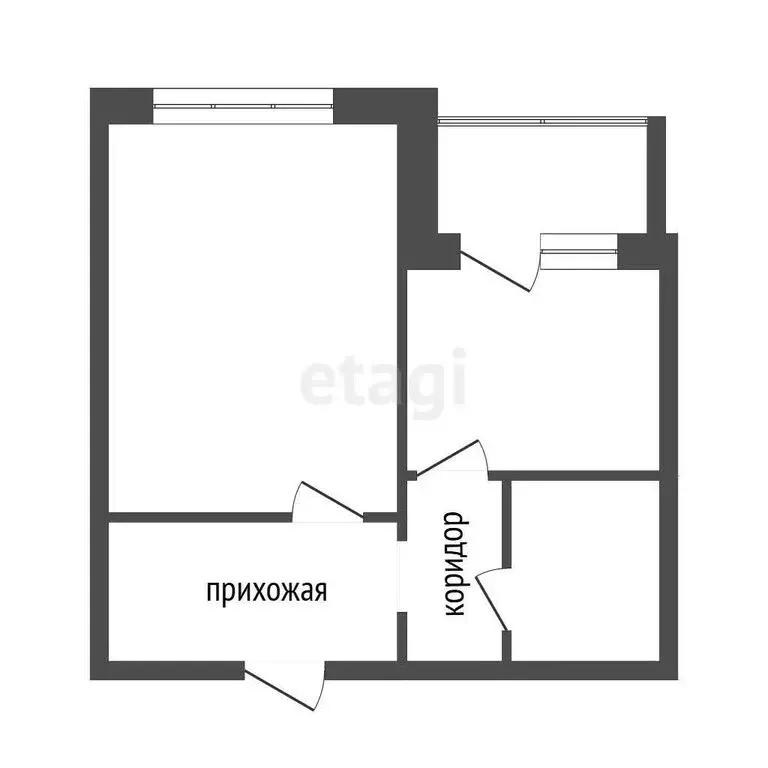 1-комнатная квартира: Воронеж, улица 9 Января, 231Е (32.3 м) - Фото 1