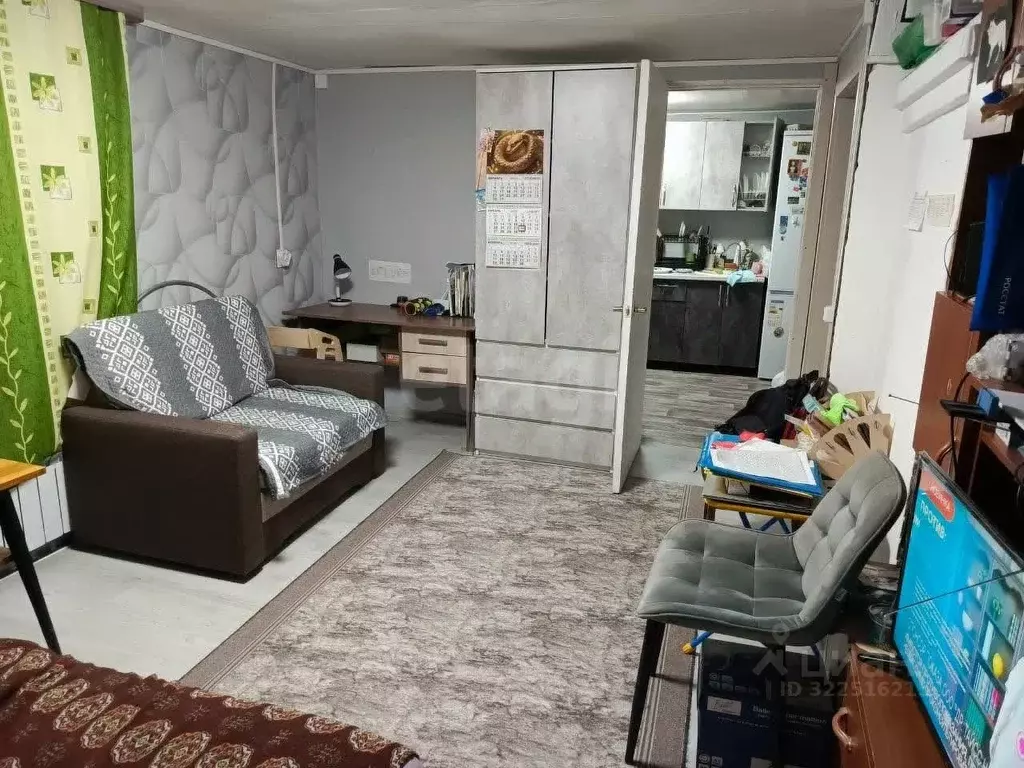 2-к кв. Вологодская область, с. Устье ул. Октябрьская, 22 (42.0 м) - Фото 1