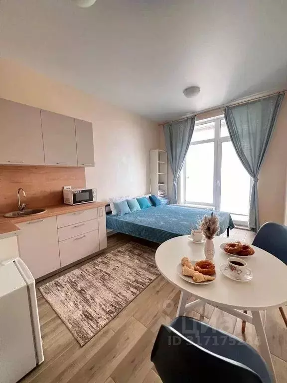 Студия Санкт-Петербург ул. Беринга, 27к6 (25.0 м) - Фото 0