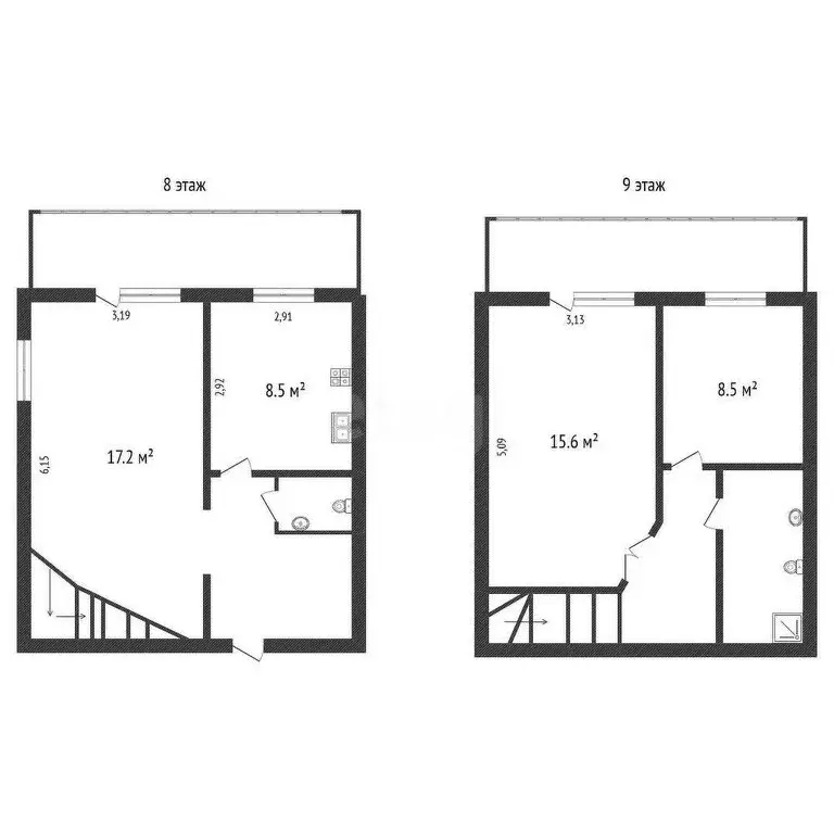 3-комнатная квартира: Салават, улица Островского, 71 (67.7 м) - Фото 1