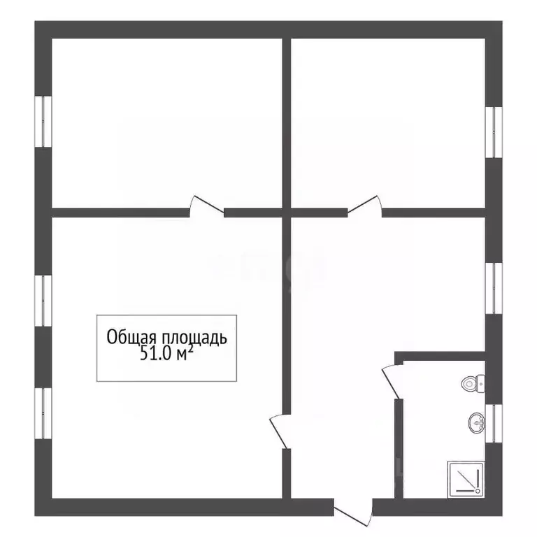 Дом в Новосибирская область, Новосибирск ул. Коминтерна, 8 (51 м) - Фото 1