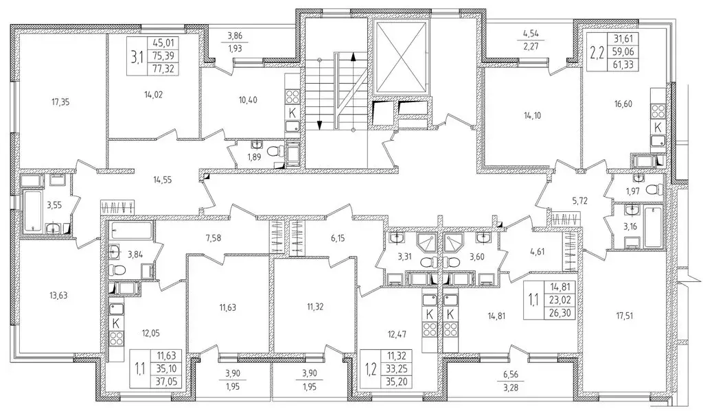 1-комнатная квартира: Красное Село, улица Лермонтова, 15к2Б (35.2 м) - Фото 1