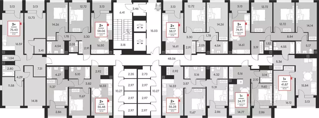 1-к кв. Ханты-Мансийский АО, Нефтеюганск ул. Нефтяников, 48А (34.77 м) - Фото 2