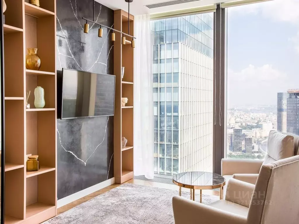 Студия Москва 1-й Красногвардейский проезд, 22с2 (47.0 м) - Фото 1