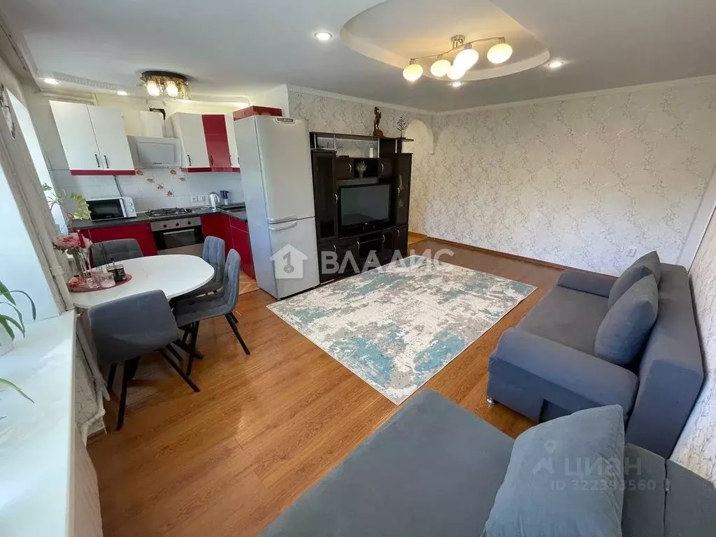 2-к кв. Татарстан, Казань ул. Татарстан, 72 (43.6 м) - Фото 1